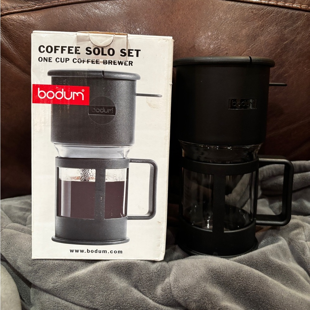 Bodum Coffee Maker with Black Accents
